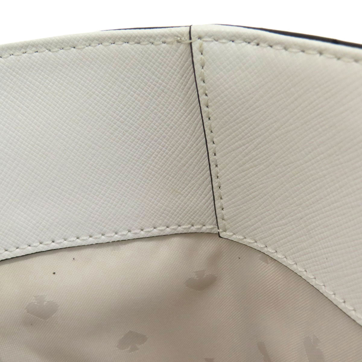 kate spade Logo Hardware Bicolor Tote Bag PVC Ladies [Used]