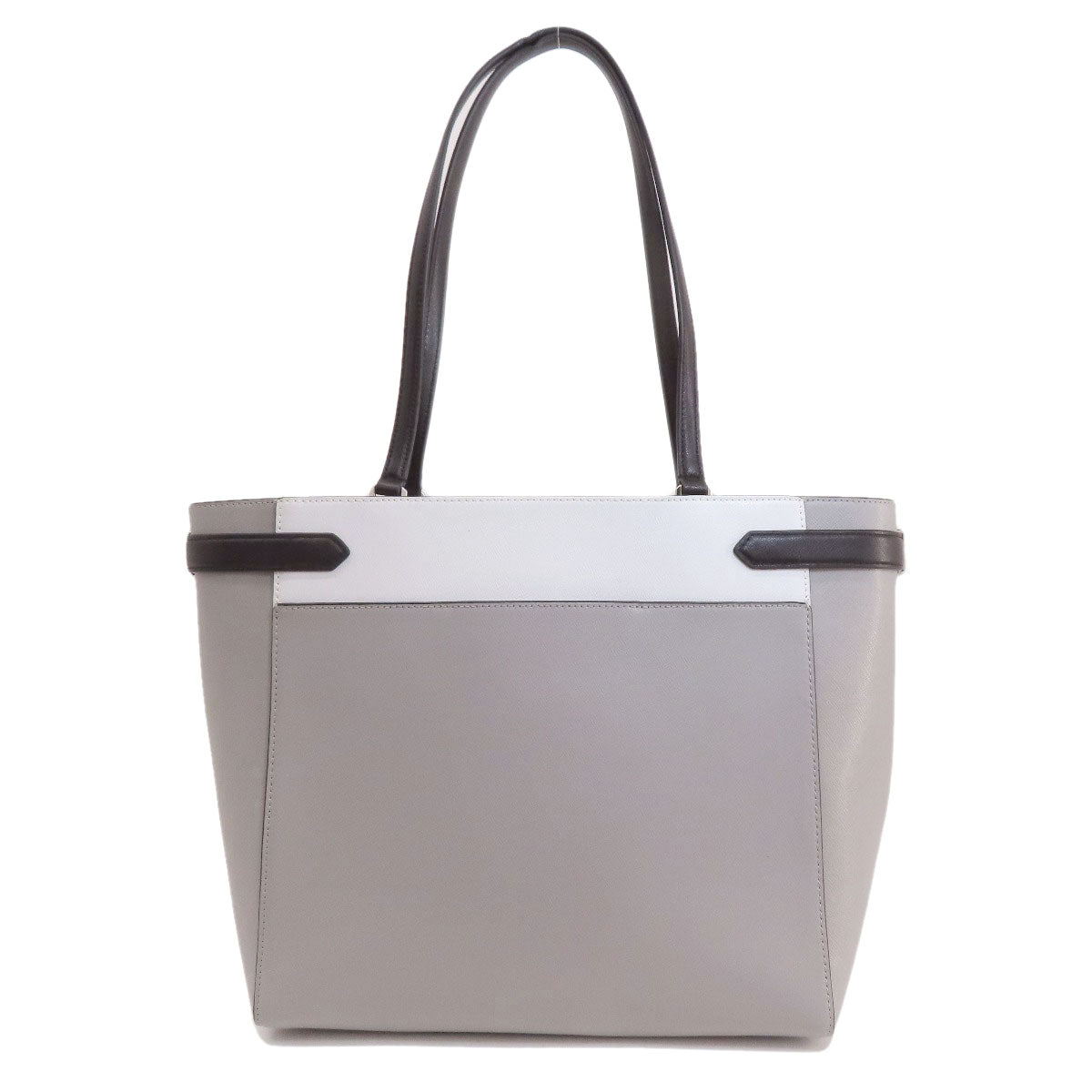 kate spade Logo Hardware Bicolor Tote Bag PVC Ladies [Used]