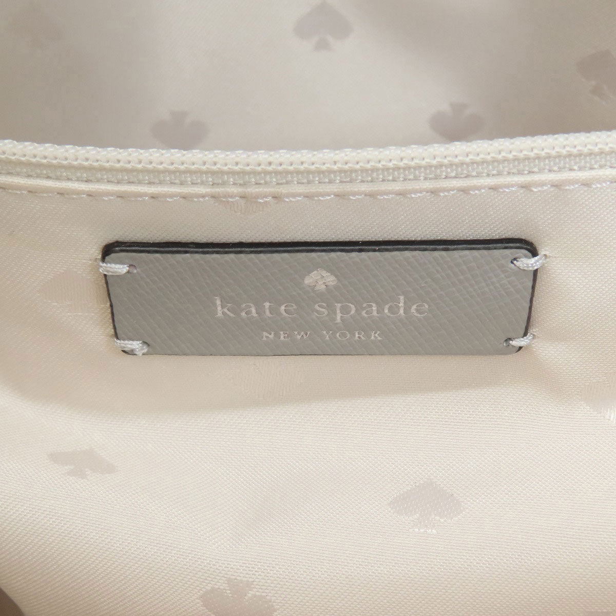 kate spade Logo Hardware Bicolor Tote Bag PVC Ladies [Used]