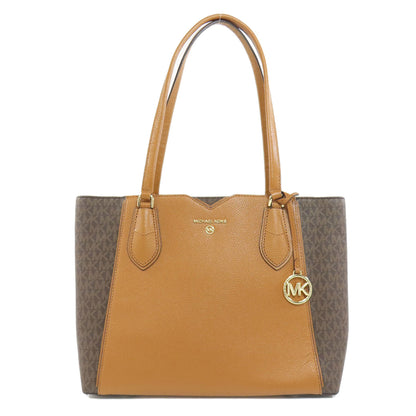 Michael Kors MK signature Tote Bag PVC Ladies [Used]