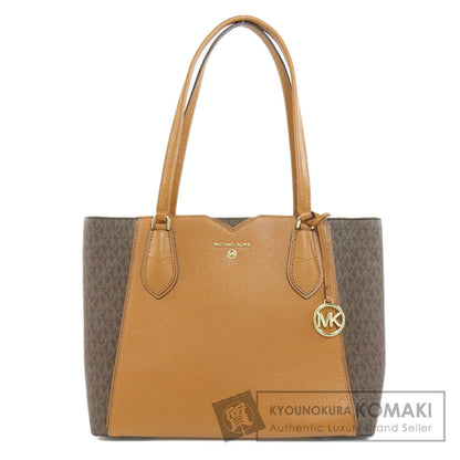 Michael Kors MK signature Tote Bag PVC Ladies [Used]