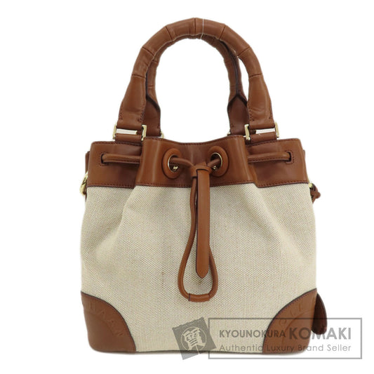 Cole Haan   Handbag 2WAY Canvas LeatherLadies