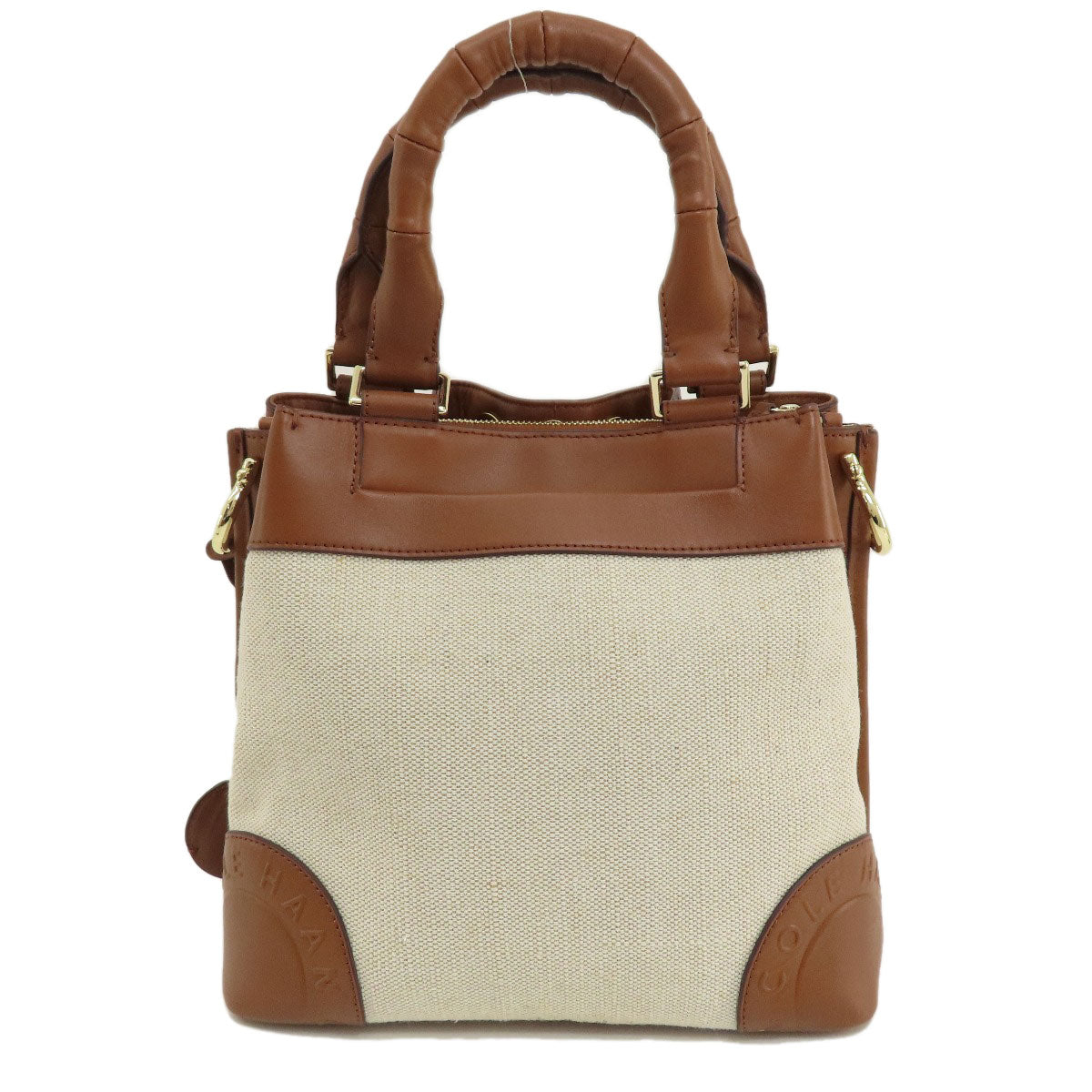 Cole Haan   Handbag 2WAY Canvas LeatherLadies