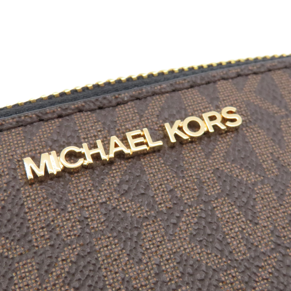 Michael Kors MK Signature ChainShoulder Shoulder Bag PVC Ladies [Used]