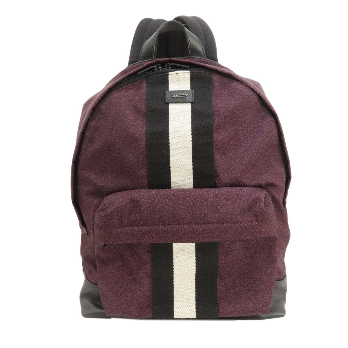 BALLY Barry Stripe Backpack Â· Daypack Nylon Ladies [Used]