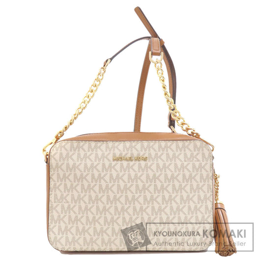 Michael Kors MK signature Shoulder Bag PVC Ladies [Used]