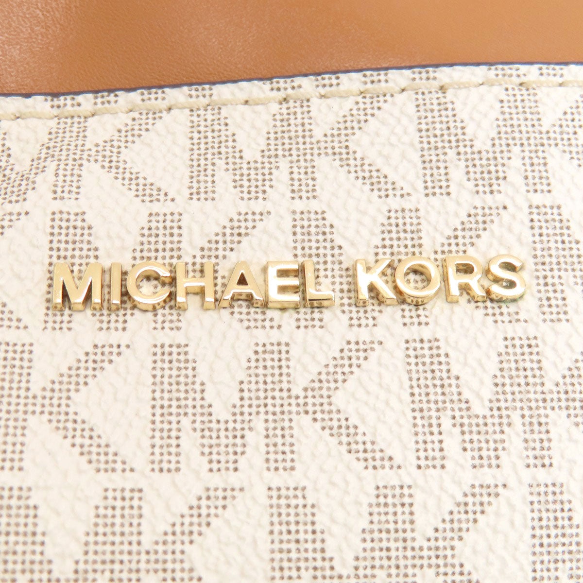 Michael Kors MK signature Shoulder Bag PVC Ladies [Used]