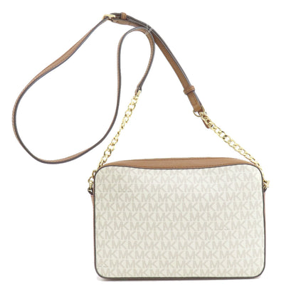 Michael Kors MK signature Shoulder Bag PVC Ladies [Used]