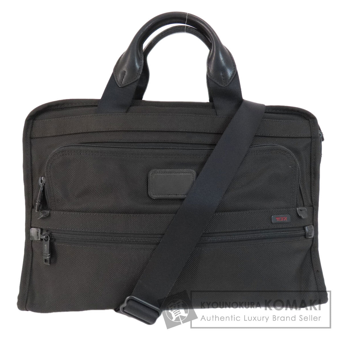 TUMI Logo 2WAY Business bag Nylon canvas mens [Used]