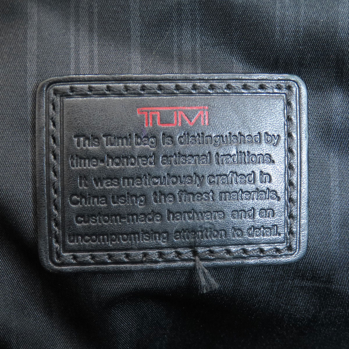 TUMI Logo 2WAY Business bag Nylon canvas mens [Used]