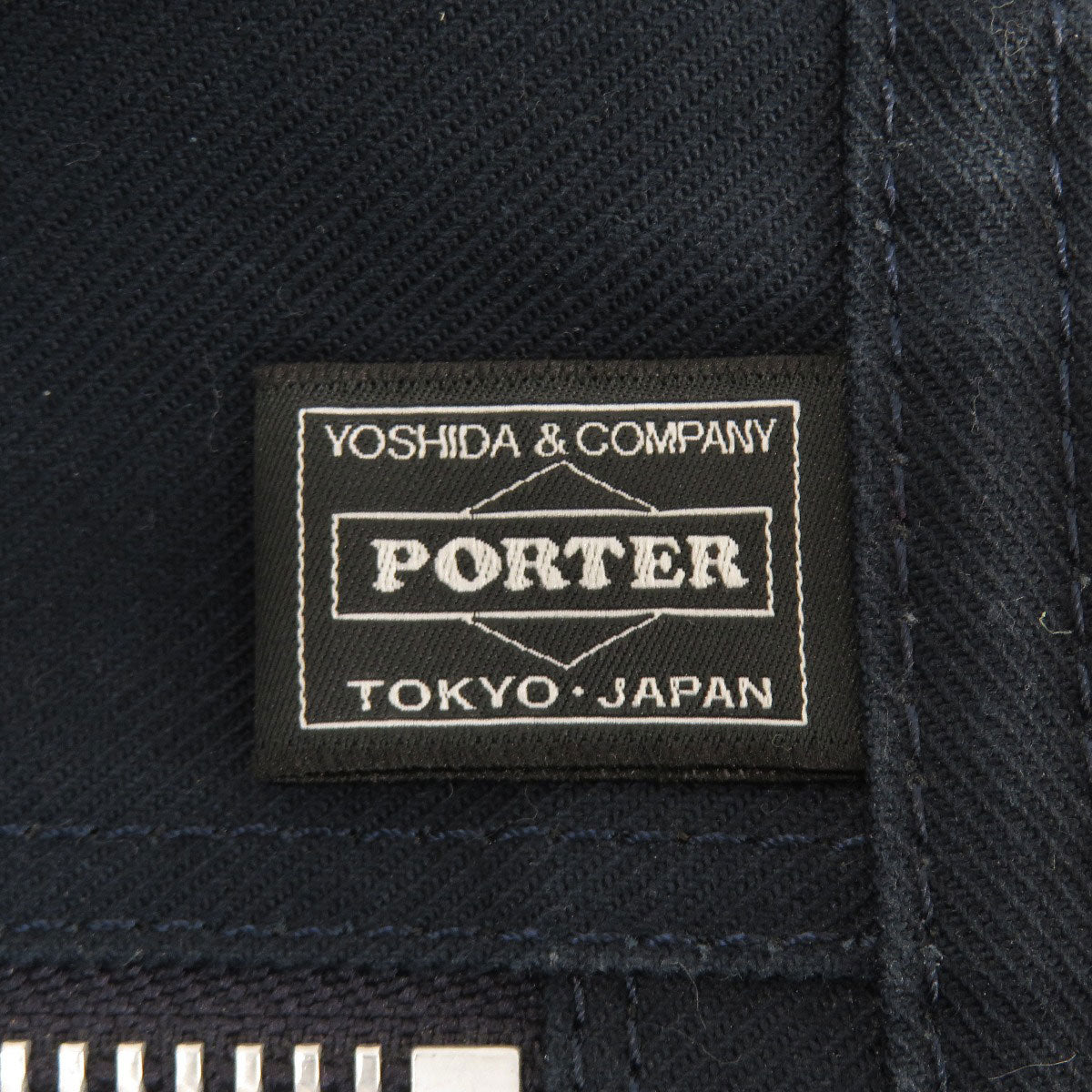 PORTER logo Shoulder Bag Canvas Ladies [Used]