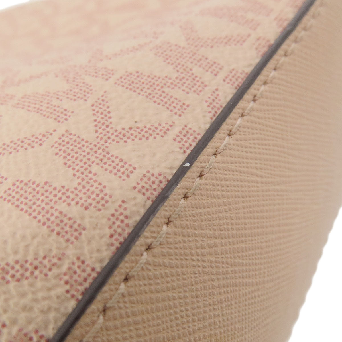 Michael Kors MK signature Shoulder Bag Leather Coated CanvasLadies [Used]