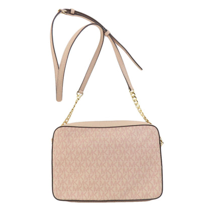 Michael Kors MK signature Shoulder Bag Leather Coated CanvasLadies [Used]