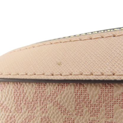 Michael Kors MK signature Shoulder Bag Leather Coated CanvasLadies [Used]