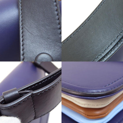 MARNI logo Shoulder Bag Leather Ladies [Used]