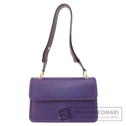 MARNI   Shoulder Bag logo Leather Ladies