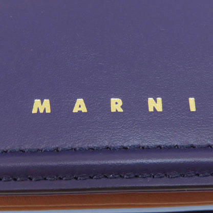MARNI logo Shoulder Bag Leather Ladies [Used]