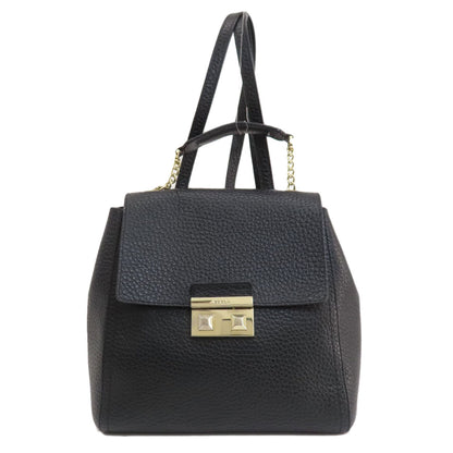 Furla   Backpack Â· Daypack logo Leather Ladies