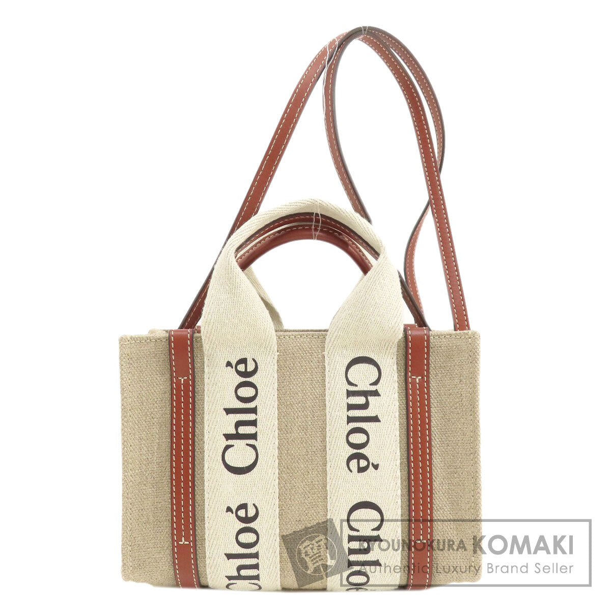 CHLOE   Shoulder Bag Woody Mini 2WAY Canvas Ladies