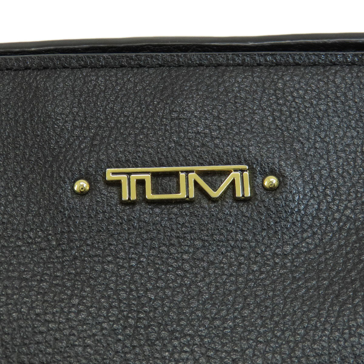 TUMI   Tote Bag logo Leather Ladies