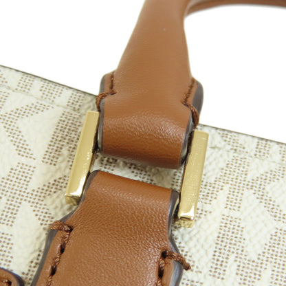 Michael Kors MK Signature 2WAY Handbag Leather Coated CanvasLadies [Used]