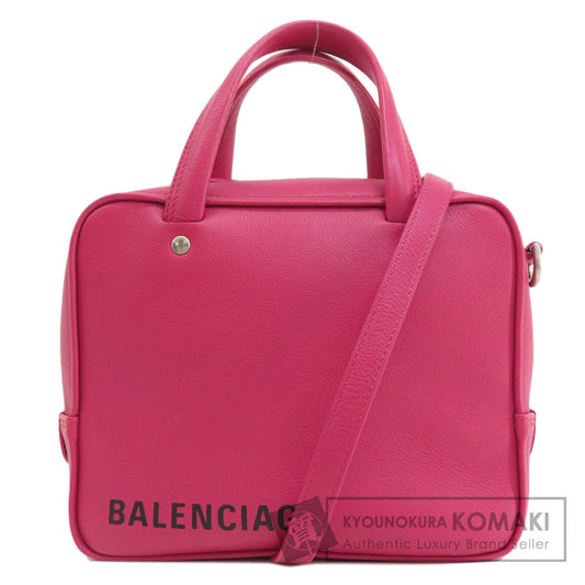 BALENCIAGA   Handbag Logo 2WAY Leather Ladies