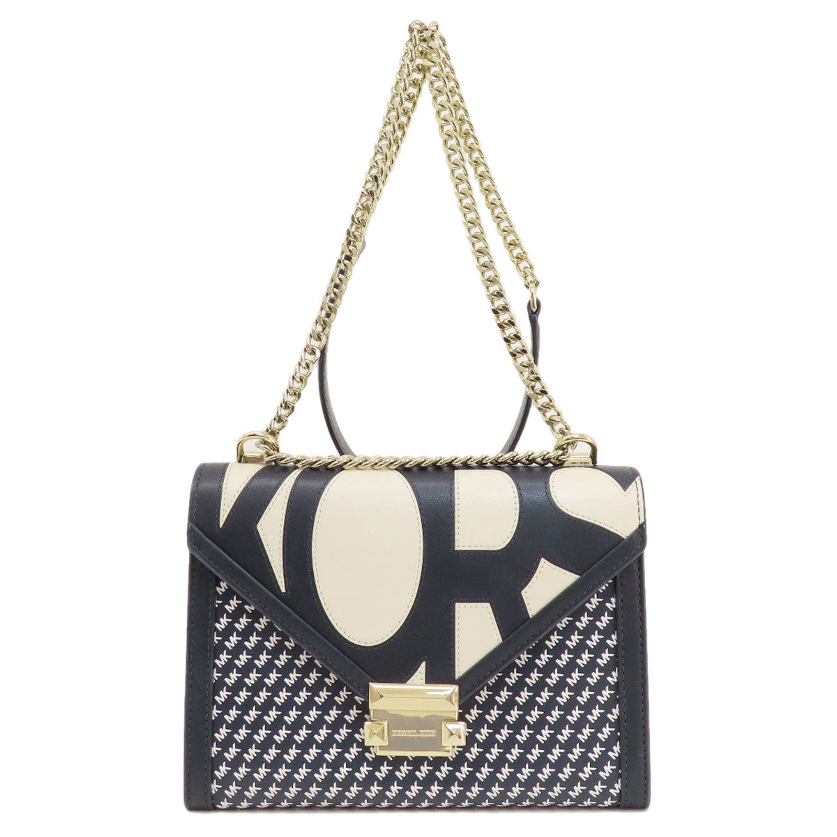 Michael Kors logo Shoulder Bag Leather PVCLadies [Used]