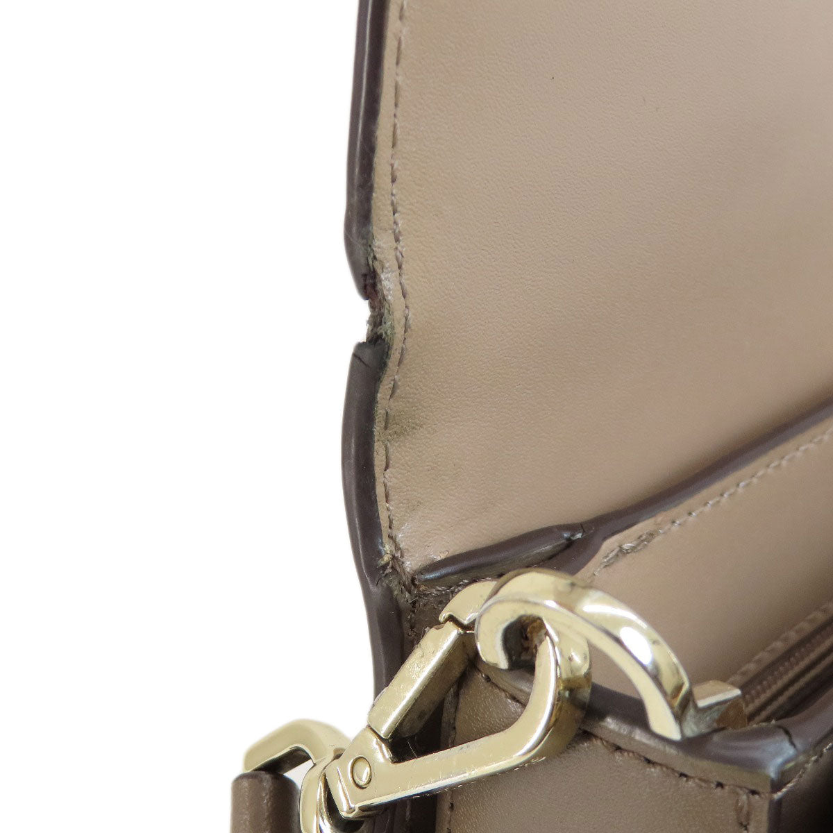 Michael Kors logo Shoulder Bag Leather Ladies [Used]