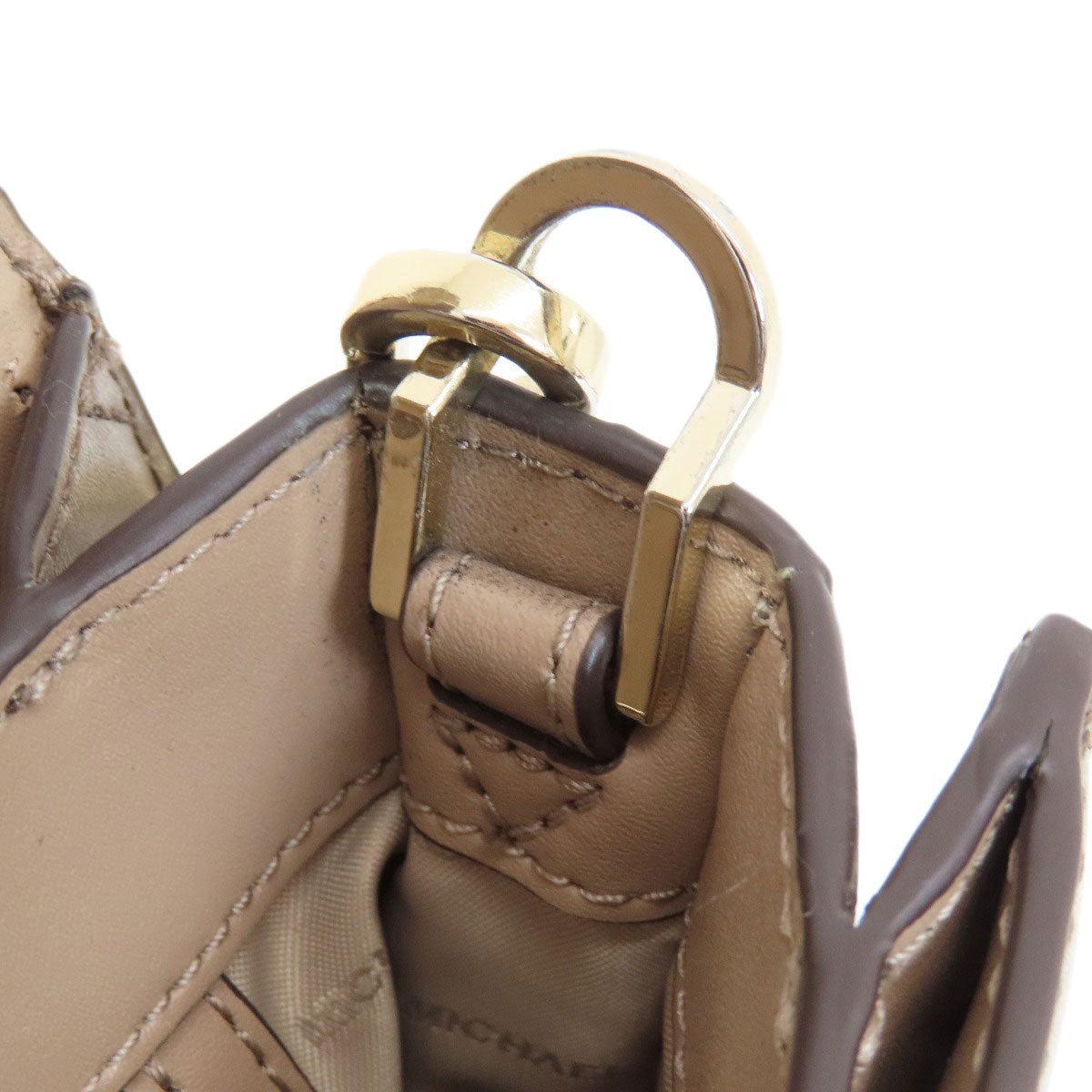 Michael Kors logo Shoulder Bag Leather Ladies [Used]