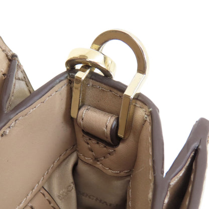 Michael Kors logo Shoulder Bag Leather Ladies [Used]