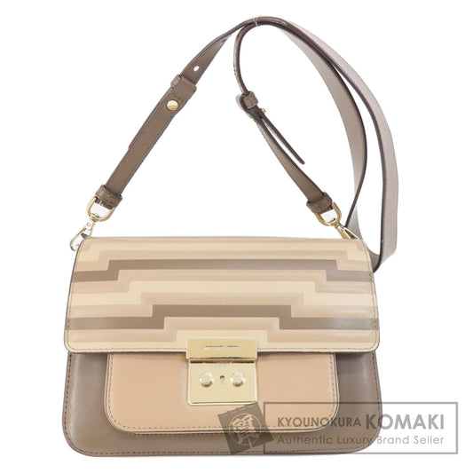 Michael Kors logo Shoulder Bag Leather Ladies [Used]