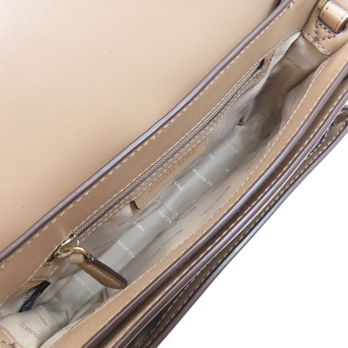 Michael Kors logo Shoulder Bag Leather Ladies [Used]