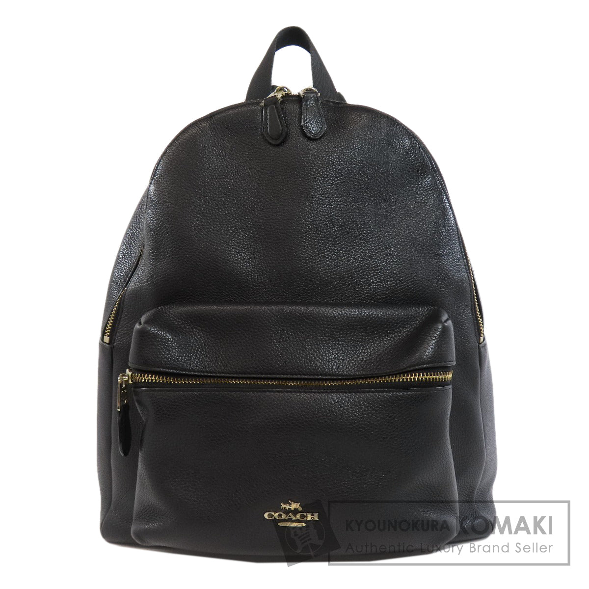 COACH  F38288 Backpack Â· Daypack logo Leather Ladies