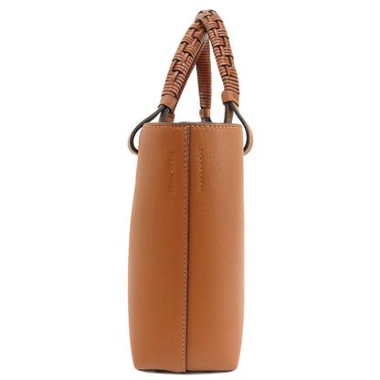 LOEWE anagram Tote Bag Calf Ladies [Used]