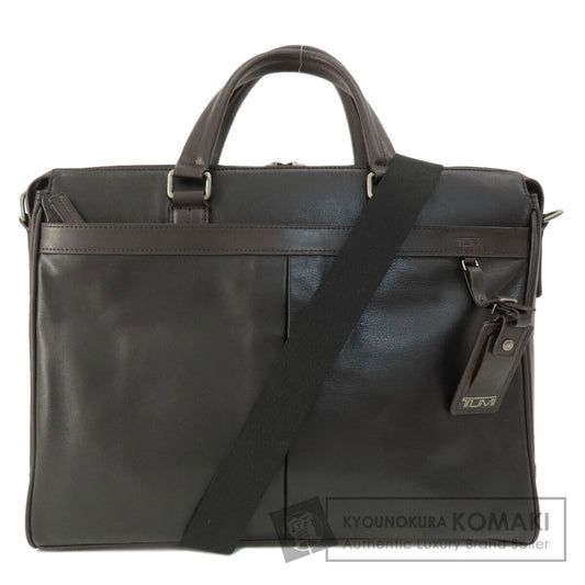 TUMI   Business bag logo Leather mens