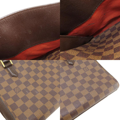 LOUIS VUITTON N51155 Triana Damier Ebene Handbag Damier canvas Ladies [Used]