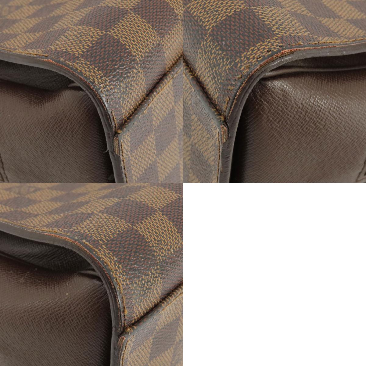 LOUIS VUITTON N51155 Triana Damier Ebene Handbag Damier canvas Ladies [Used]