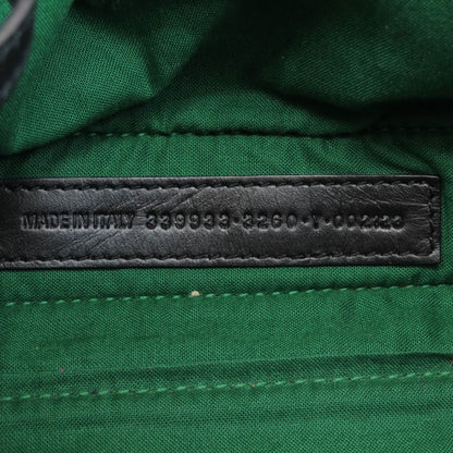 BALENCIAGA 339933 NAVY CABAS Checkpattern Tote Bag wool Ladies [Used]