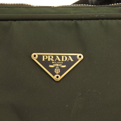 PRADA   Handbag Logo Hardware Nylon Ladies