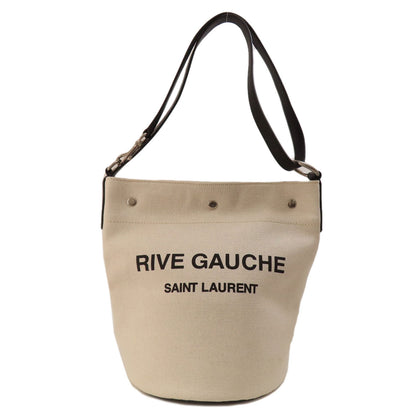 SAINT LAURENT Bucket bag Handbag Canvas Ladies [Used]
