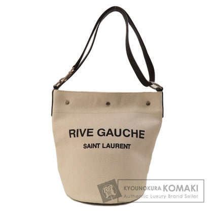 SAINT LAURENT Bucket bag Handbag Canvas Ladies [Used]