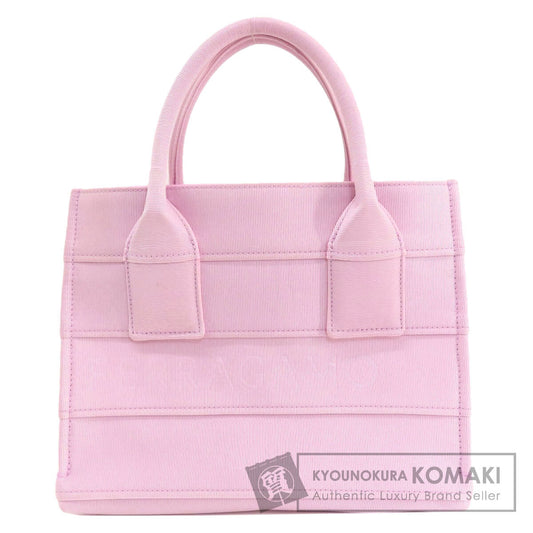 Salvatore Ferragamo logo Handbag Canvas Ladies [Used]