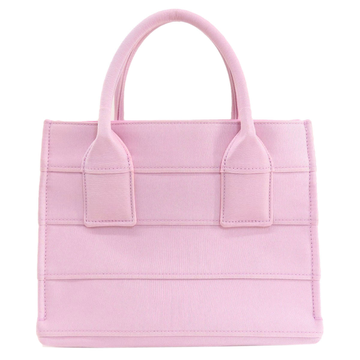 Salvatore Ferragamo logo Handbag Canvas Ladies [Used]