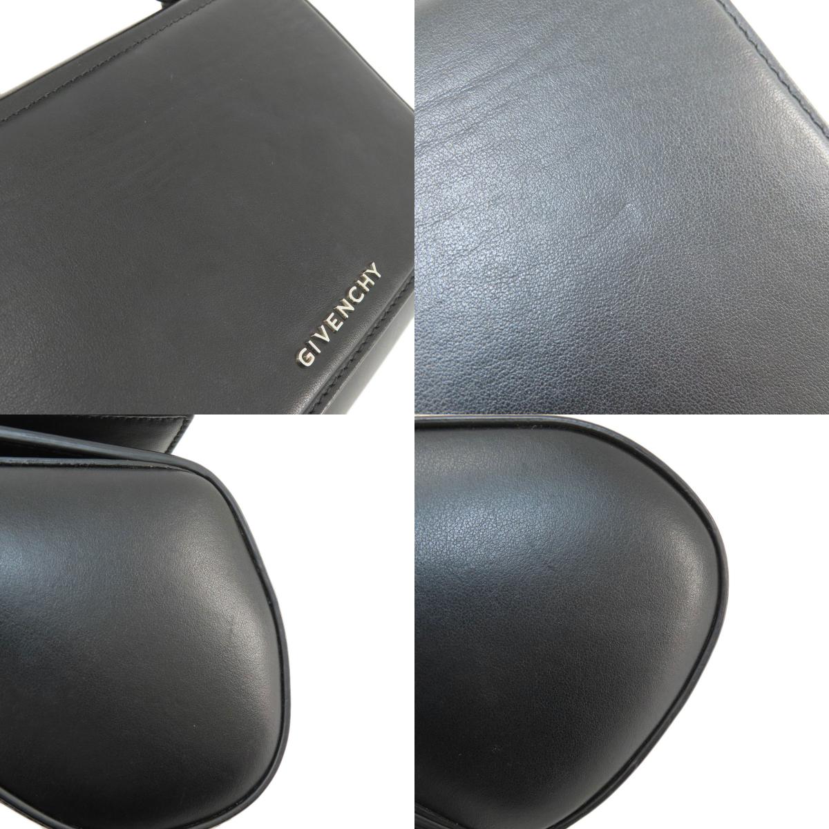 GIVENCHY Logo Hardware 2WAY Handbag Leather Ladies [Used]