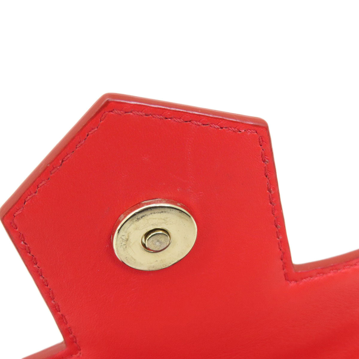 GIVENCHY logo Shoulder Bag Leather Ladies [Used]