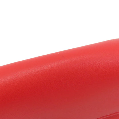 GIVENCHY logo Shoulder Bag Leather Ladies [Used]