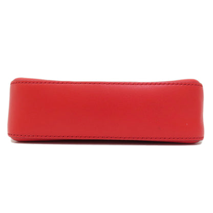 GIVENCHY logo Shoulder Bag Leather Ladies [Used]