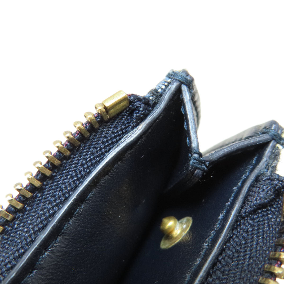 CHRISTIAN DIOR Saddle trotter pattern coin purse Canvas Ladies [Used]