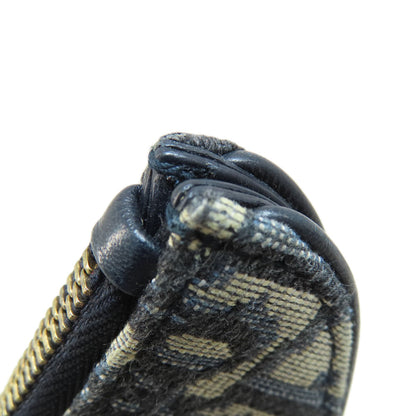 CHRISTIAN DIOR Saddle trotter pattern coin purse Canvas Ladies [Used]