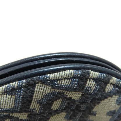 CHRISTIAN DIOR Saddle trotter pattern coin purse Canvas Ladies [Used]